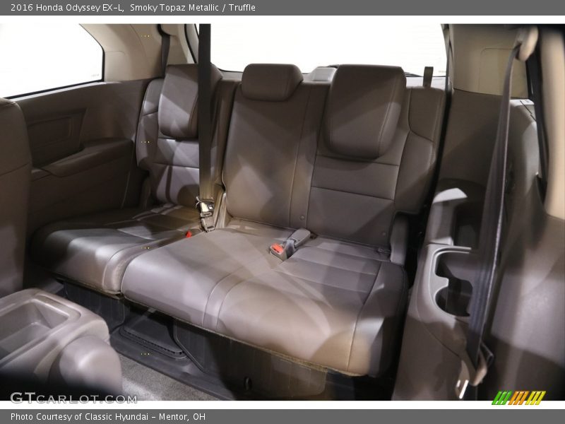 Smoky Topaz Metallic / Truffle 2016 Honda Odyssey EX-L