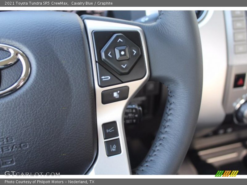 Cavalry Blue / Graphite 2021 Toyota Tundra SR5 CrewMax