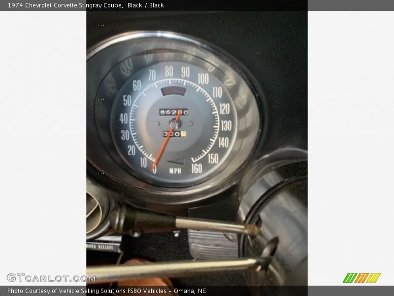 Black / Black 1974 Chevrolet Corvette Stingray Coupe