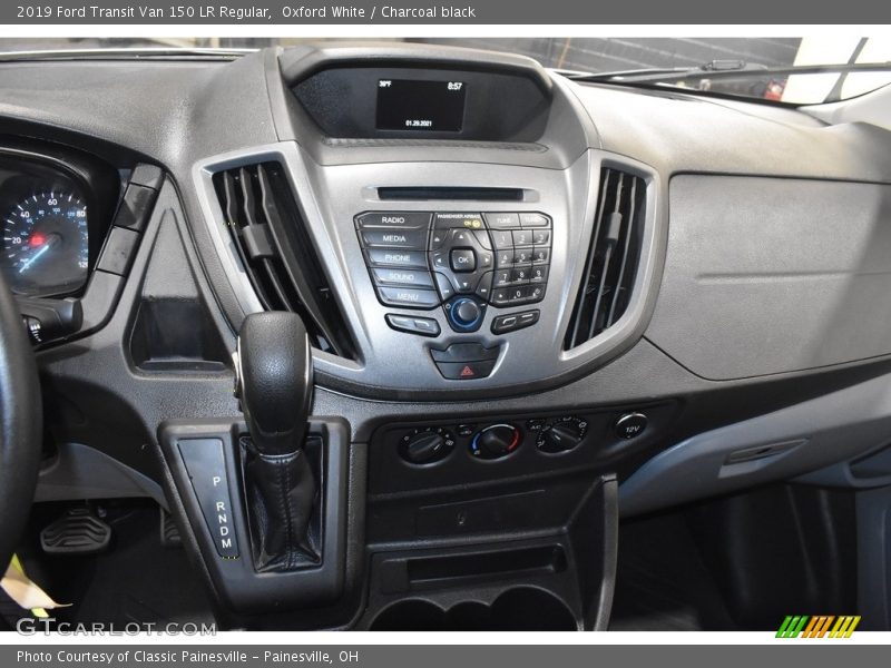 Oxford White / Charcoal black 2019 Ford Transit Van 150 LR Regular