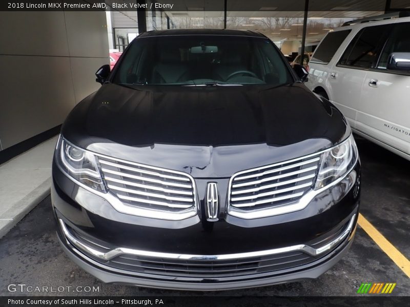 Black Velvet / Ebony 2018 Lincoln MKX Premiere AWD