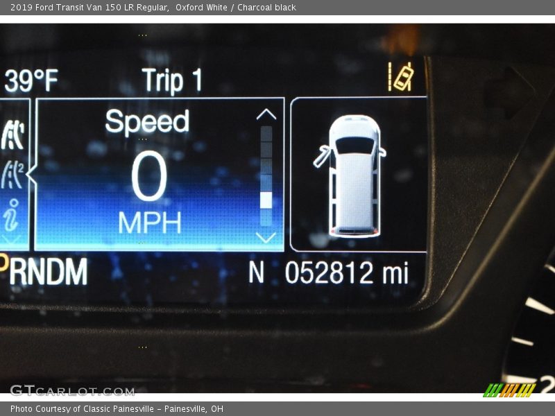Oxford White / Charcoal black 2019 Ford Transit Van 150 LR Regular