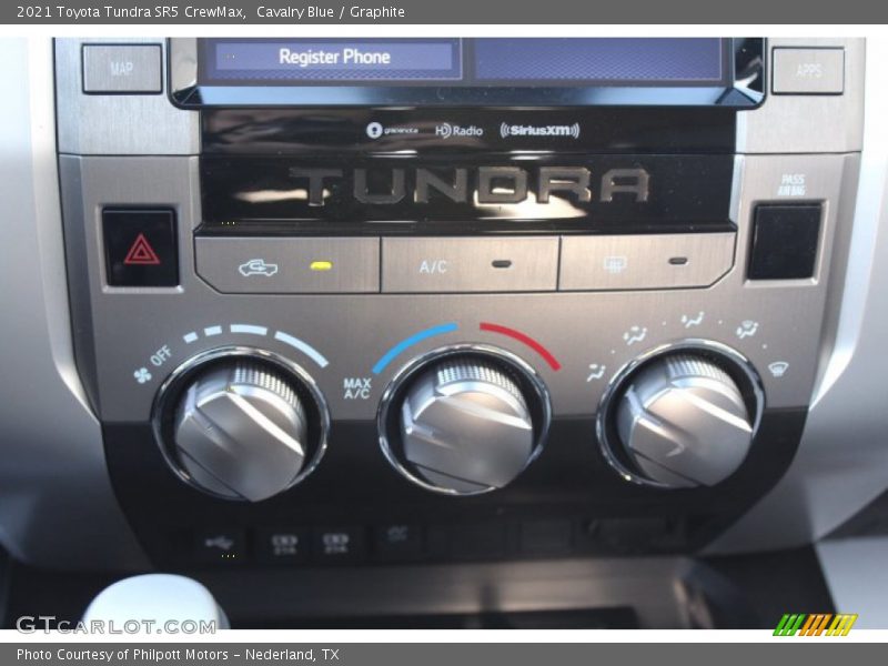 Cavalry Blue / Graphite 2021 Toyota Tundra SR5 CrewMax