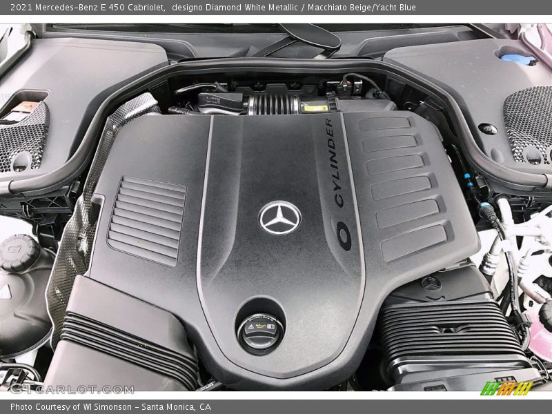  2021 E 450 Cabriolet Engine - 3.0 Liter Turbocharged DOHC 24-Valve VVT Inline 6 Cylinder w/EQ Boost