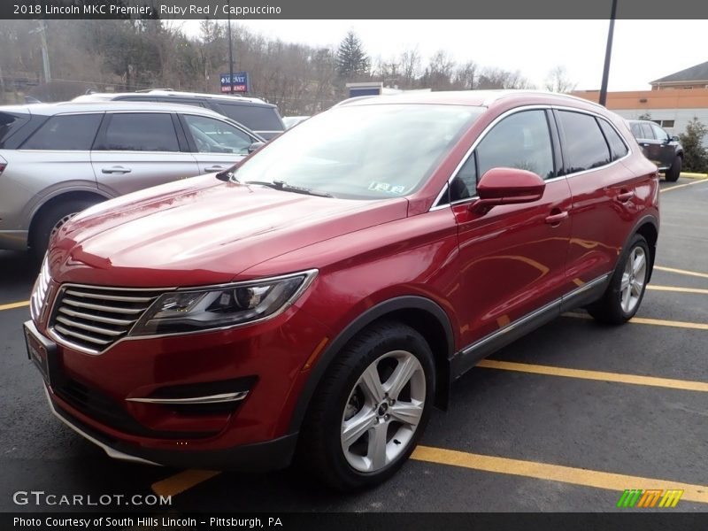 Ruby Red / Cappuccino 2018 Lincoln MKC Premier