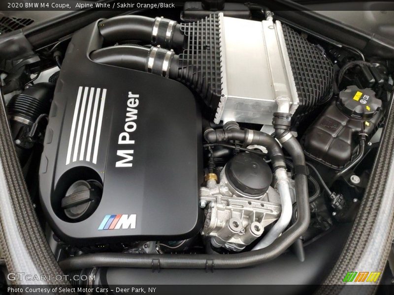  2020 M4 Coupe Engine - 3.0 Liter M TwinPower Turbocharged DOHC 24-Valve Inline 6 Cylinder