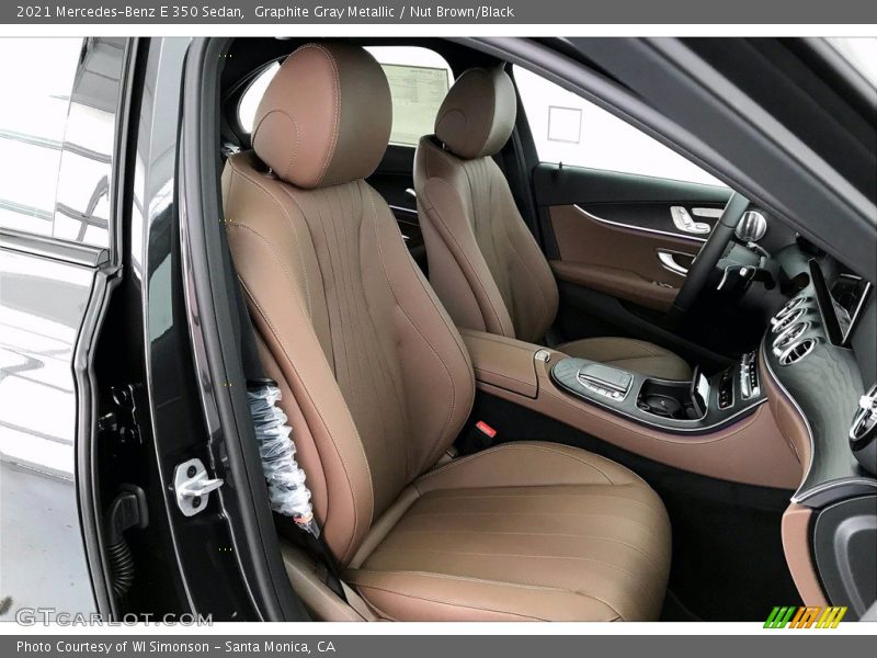 Graphite Gray Metallic / Nut Brown/Black 2021 Mercedes-Benz E 350 Sedan