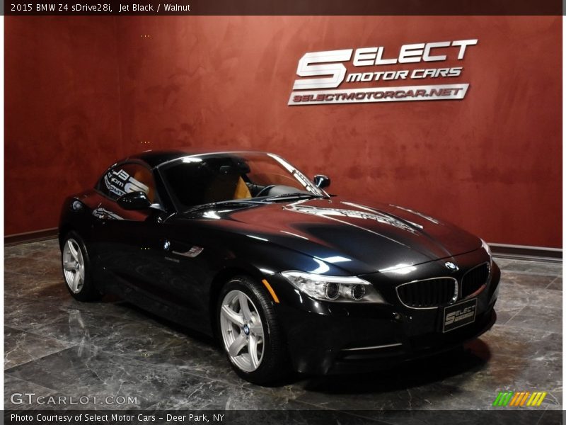 Jet Black / Walnut 2015 BMW Z4 sDrive28i