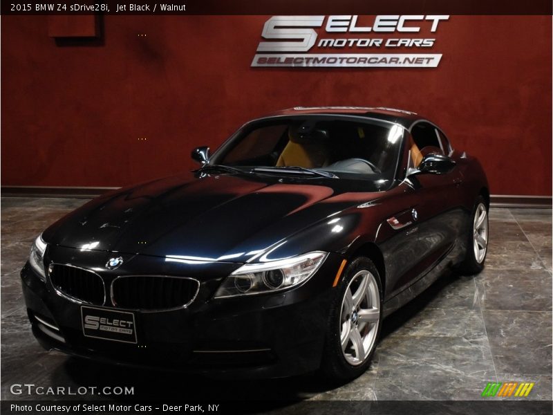 Jet Black / Walnut 2015 BMW Z4 sDrive28i