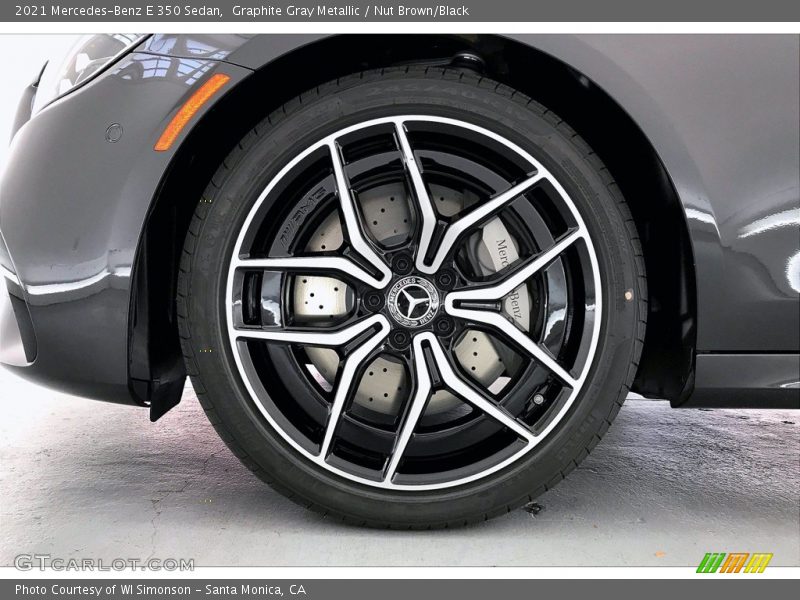 Graphite Gray Metallic / Nut Brown/Black 2021 Mercedes-Benz E 350 Sedan