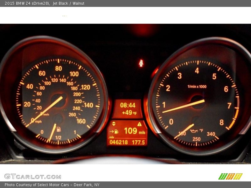  2015 Z4 sDrive28i sDrive28i Gauges