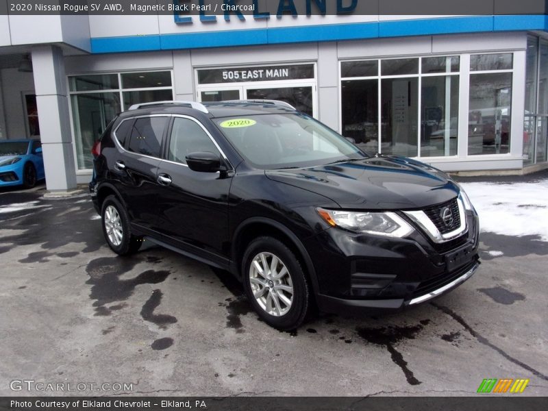 Magnetic Black Pearl / Charcoal 2020 Nissan Rogue SV AWD