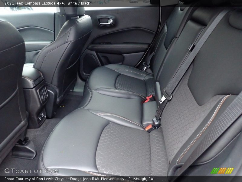 White / Black 2021 Jeep Compass Latitude 4x4
