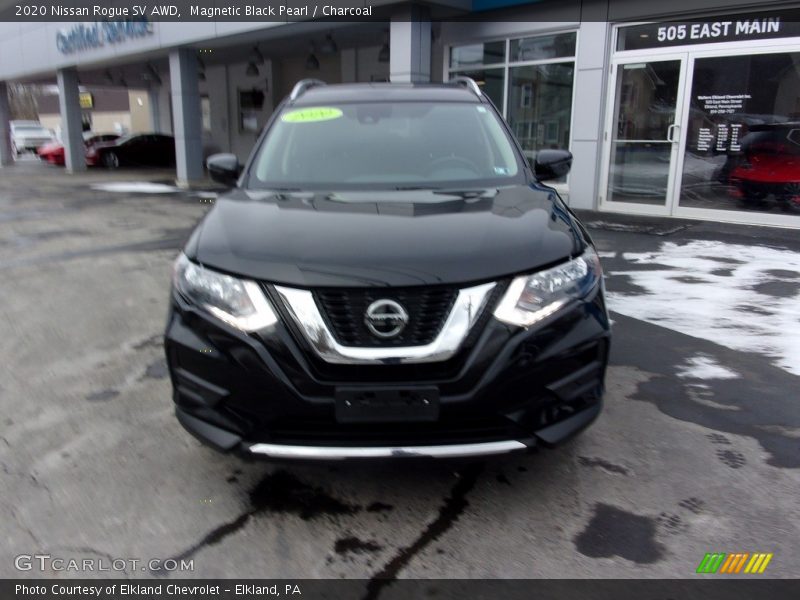 Magnetic Black Pearl / Charcoal 2020 Nissan Rogue SV AWD