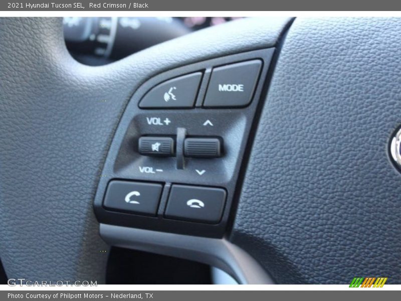 Red Crimson / Black 2021 Hyundai Tucson SEL