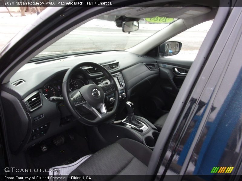 Magnetic Black Pearl / Charcoal 2020 Nissan Rogue SV AWD