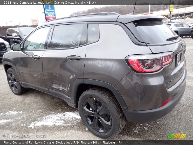 Granite Crystal Metallic / Black 2021 Jeep Compass Latitude 4x4