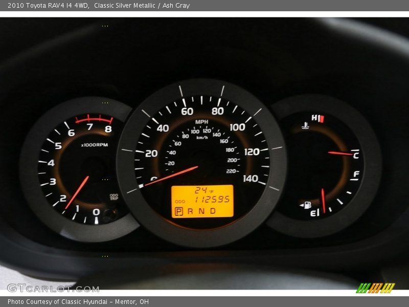 Classic Silver Metallic / Ash Gray 2010 Toyota RAV4 I4 4WD