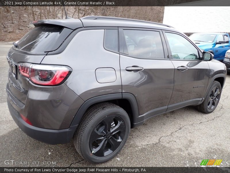 Granite Crystal Metallic / Black 2021 Jeep Compass Latitude 4x4