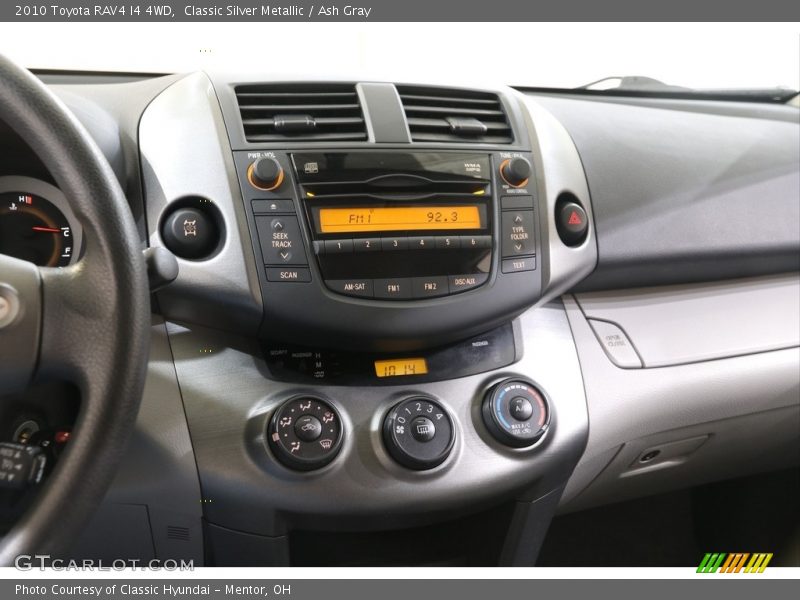 Classic Silver Metallic / Ash Gray 2010 Toyota RAV4 I4 4WD