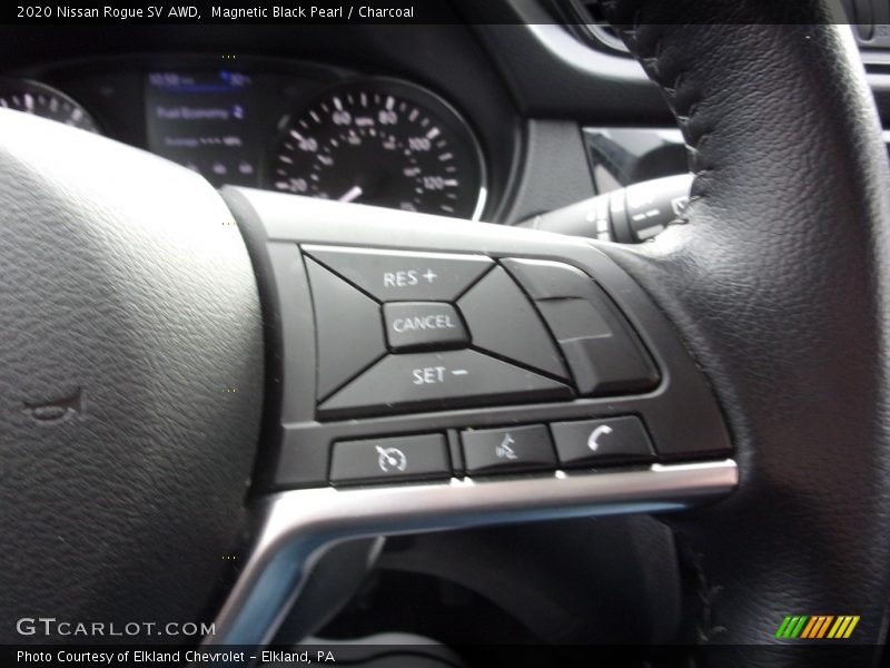 Magnetic Black Pearl / Charcoal 2020 Nissan Rogue SV AWD