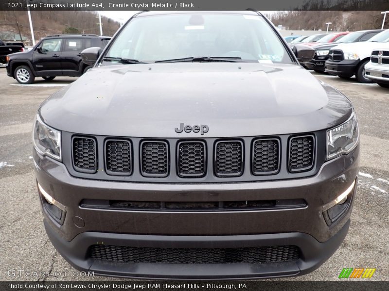Granite Crystal Metallic / Black 2021 Jeep Compass Latitude 4x4