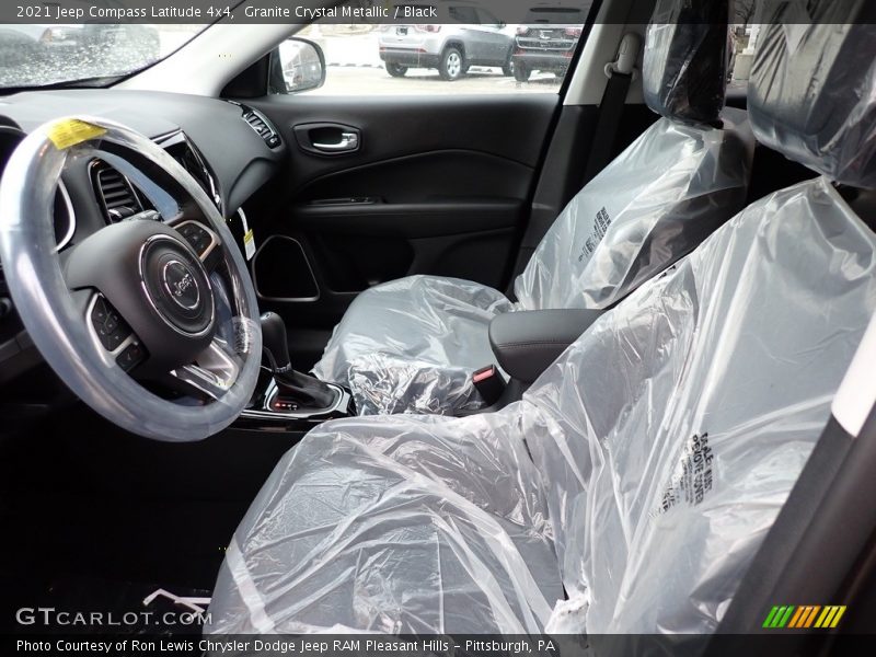 Granite Crystal Metallic / Black 2021 Jeep Compass Latitude 4x4