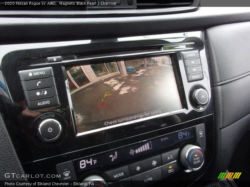 Magnetic Black Pearl / Charcoal 2020 Nissan Rogue SV AWD