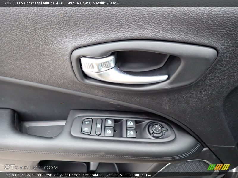 Granite Crystal Metallic / Black 2021 Jeep Compass Latitude 4x4