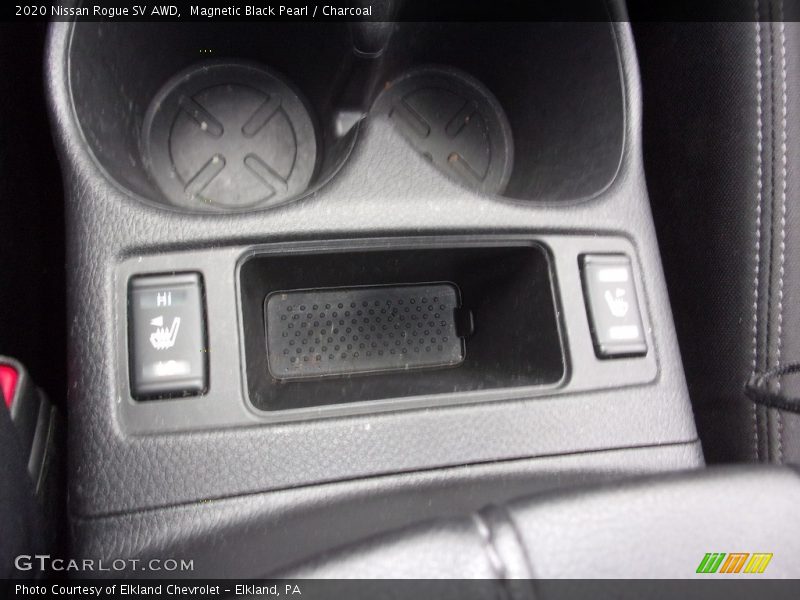 Magnetic Black Pearl / Charcoal 2020 Nissan Rogue SV AWD