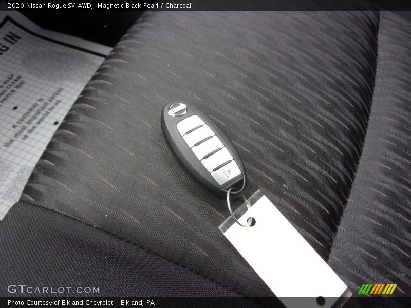 Magnetic Black Pearl / Charcoal 2020 Nissan Rogue SV AWD