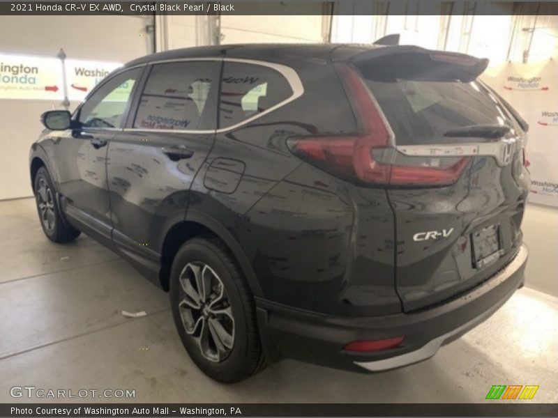 Crystal Black Pearl / Black 2021 Honda CR-V EX AWD