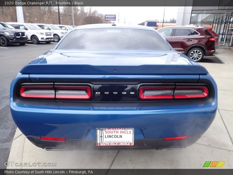 Frostbite / Black 2020 Dodge Challenger R/T