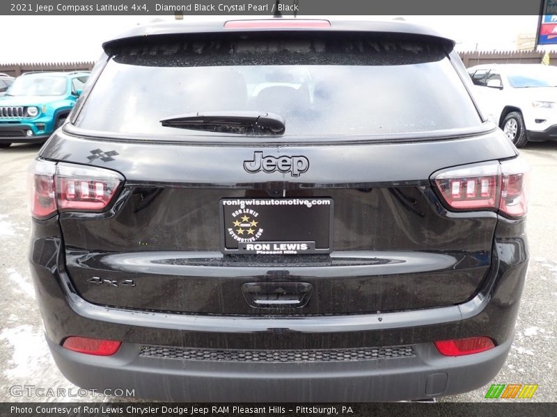 Diamond Black Crystal Pearl / Black 2021 Jeep Compass Latitude 4x4