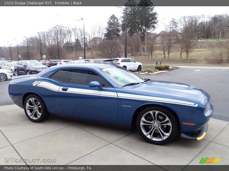 Frostbite / Black 2020 Dodge Challenger R/T