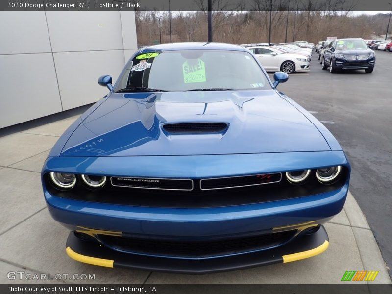 Frostbite / Black 2020 Dodge Challenger R/T