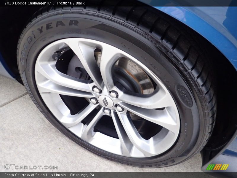 Frostbite / Black 2020 Dodge Challenger R/T