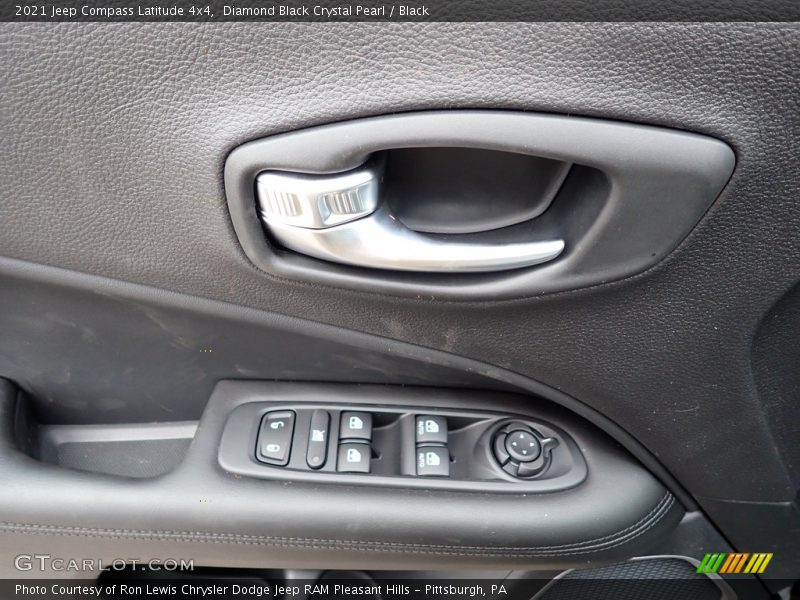 Diamond Black Crystal Pearl / Black 2021 Jeep Compass Latitude 4x4