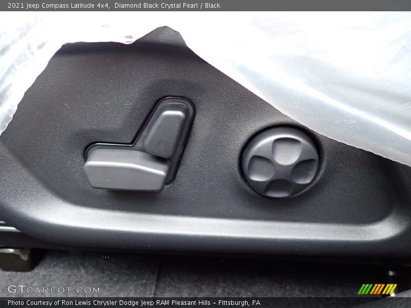 Diamond Black Crystal Pearl / Black 2021 Jeep Compass Latitude 4x4