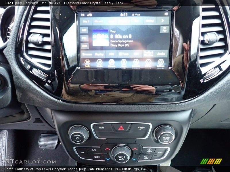 Diamond Black Crystal Pearl / Black 2021 Jeep Compass Latitude 4x4