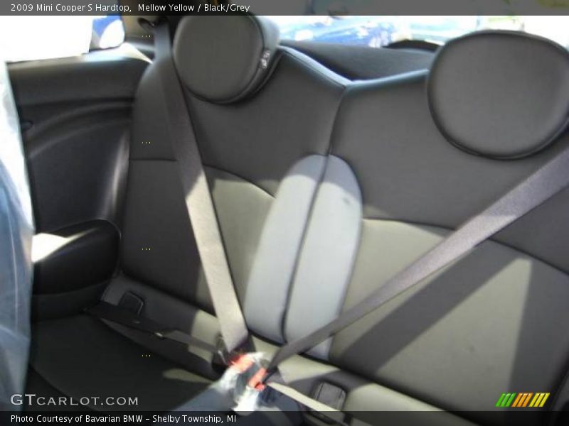 Mellow Yellow / Black/Grey 2009 Mini Cooper S Hardtop