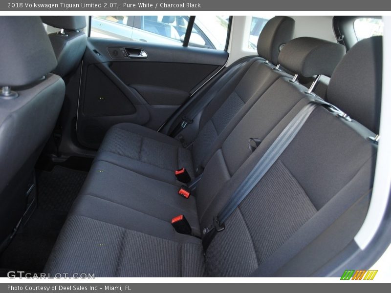 Pure White / Charcoal Black 2018 Volkswagen Tiguan Limited 2.0T