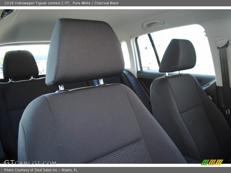 Pure White / Charcoal Black 2018 Volkswagen Tiguan Limited 2.0T