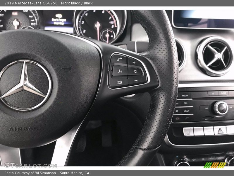 Night Black / Black 2019 Mercedes-Benz GLA 250