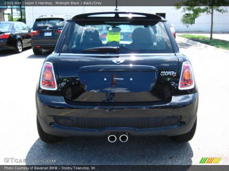 Midnight Black / Black/Grey 2009 Mini Cooper S Hardtop