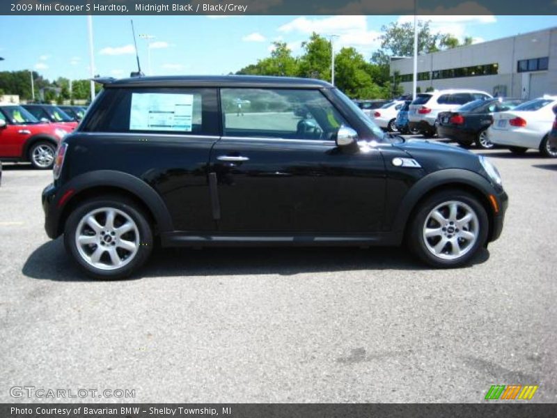 Midnight Black / Black/Grey 2009 Mini Cooper S Hardtop