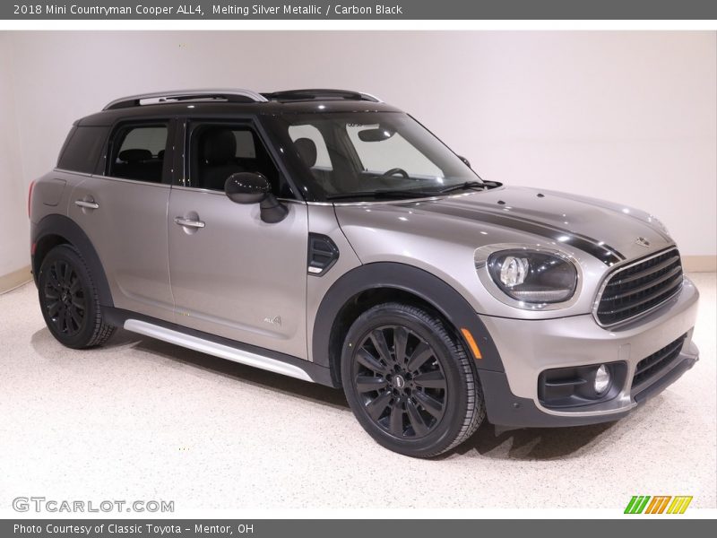 Melting Silver Metallic / Carbon Black 2018 Mini Countryman Cooper ALL4