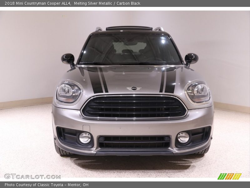 Melting Silver Metallic / Carbon Black 2018 Mini Countryman Cooper ALL4