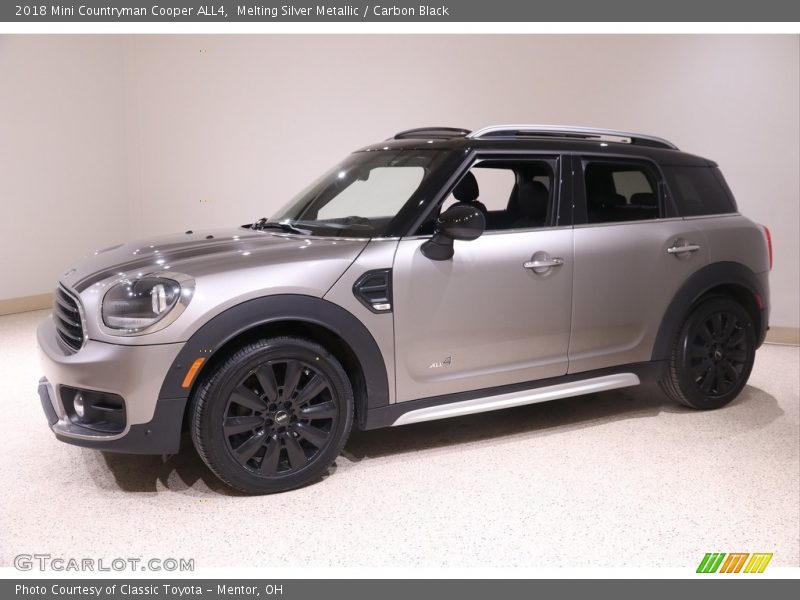 Melting Silver Metallic / Carbon Black 2018 Mini Countryman Cooper ALL4