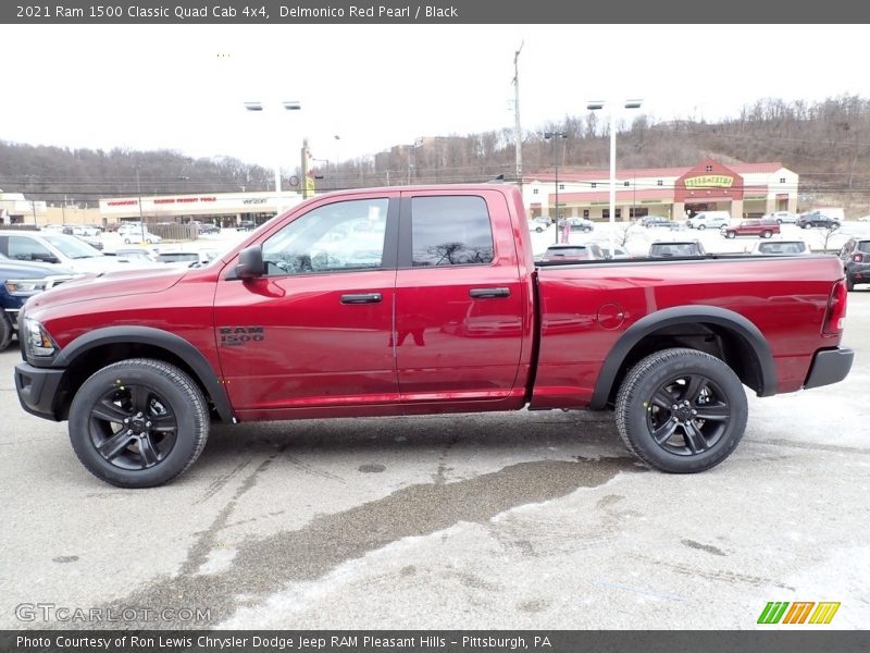  2021 1500 Classic Quad Cab 4x4 Delmonico Red Pearl